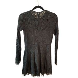 Mustard Seed Lace Romper